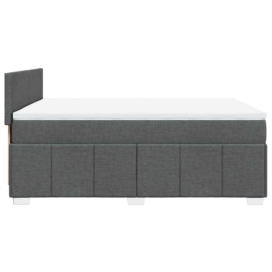 Boxspring Met Matras Stof 140 x 190 cm