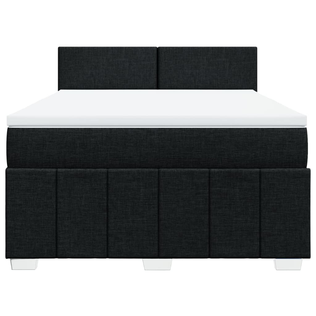 Boxspring Met Matras Stof 140 x 190 cm