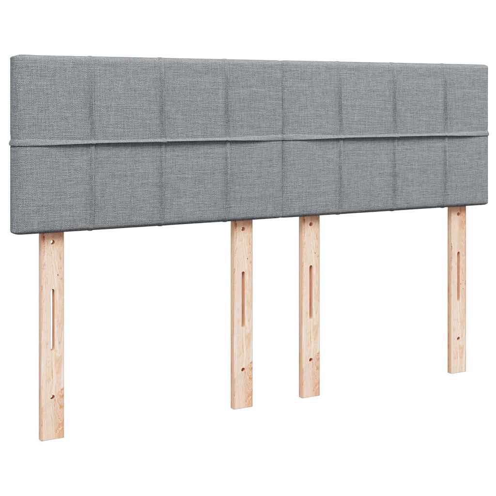 Boxspring Met Matras Stof 140 x 190 cm