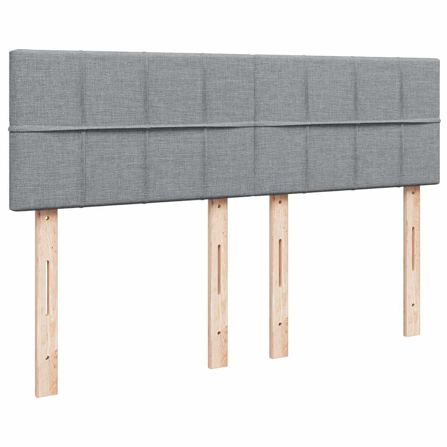 Boxspring Met Matras Stof 140 x 190 cm