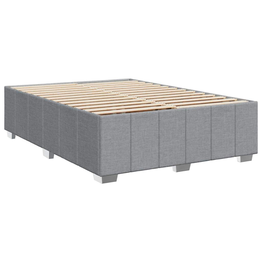 Boxspring Met Matras Stof 140 x 190 cm