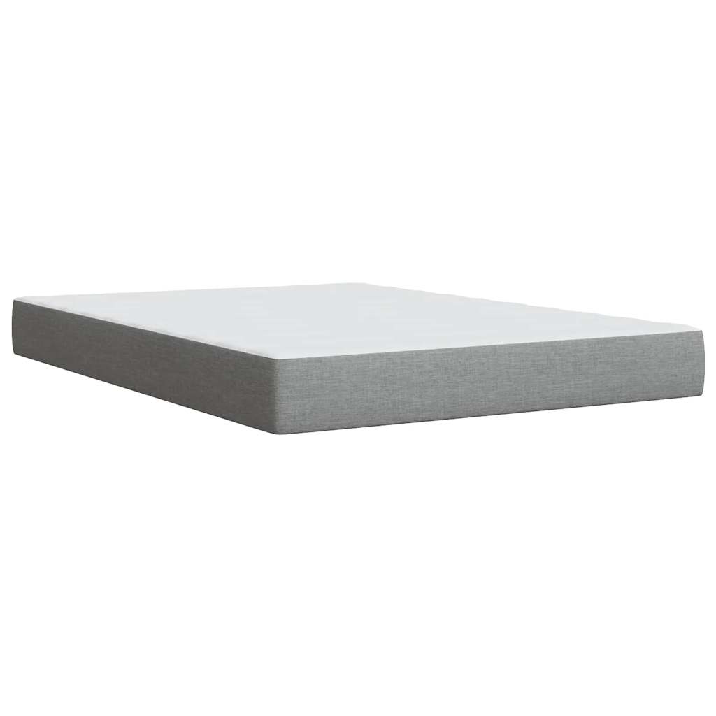 Boxspring Met Matras Stof 140 x 190 cm