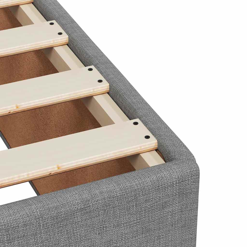 Boxspring Met Matras Stof 140 x 190 cm