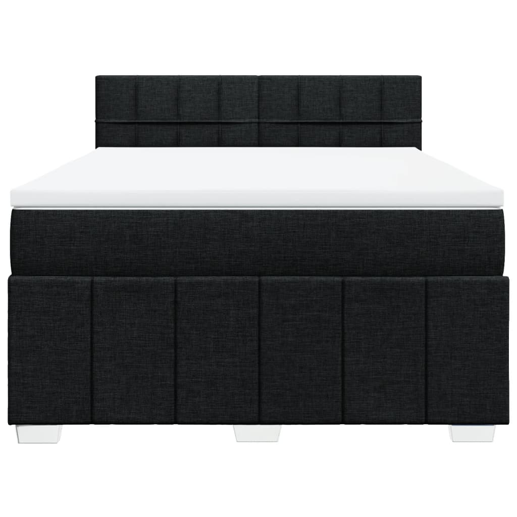 Boxspring Met Matras Stof 140 x 190 cm