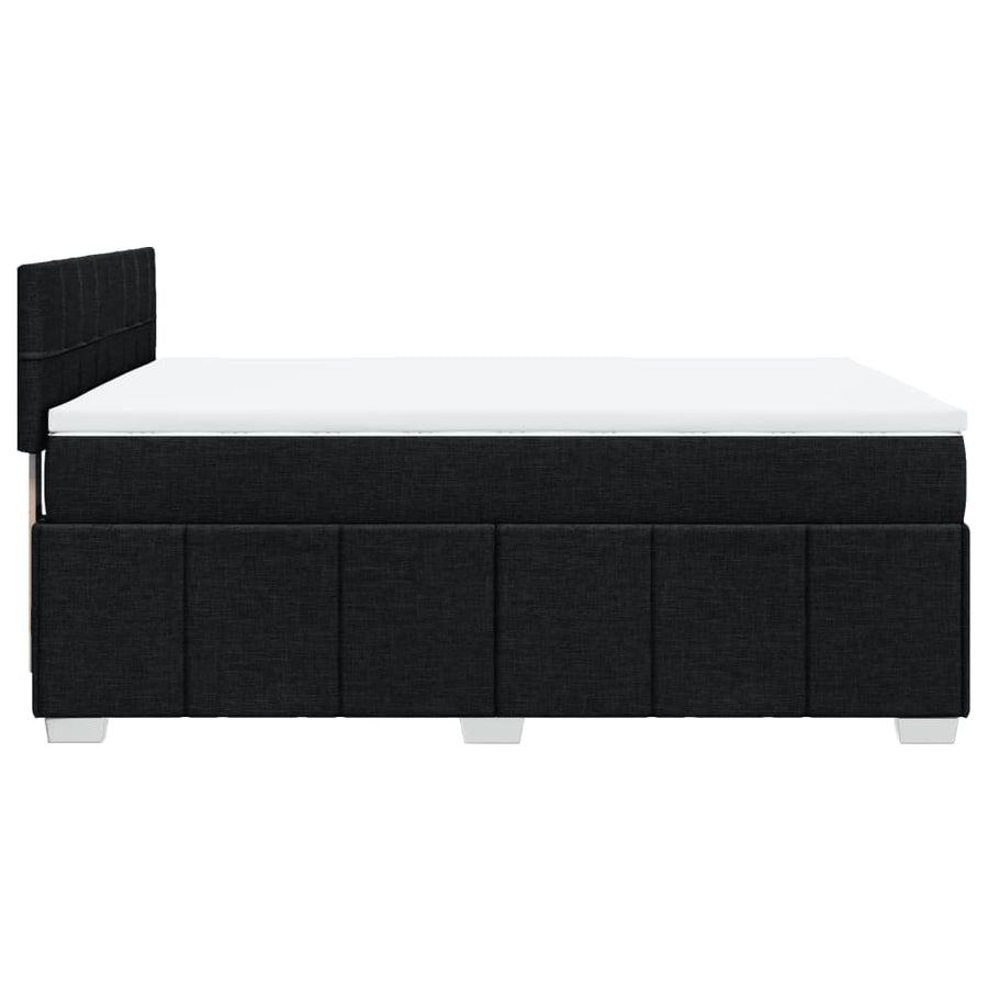 Boxspring Met Matras Stof 140 x 190 cm
