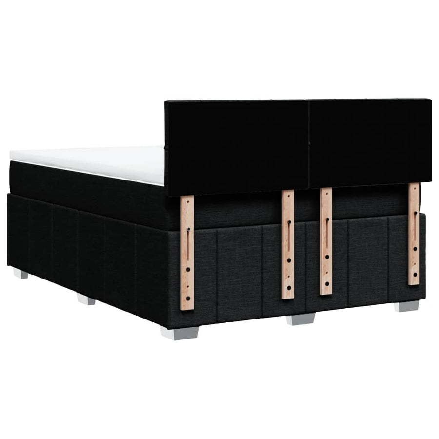 Boxspring Met Matras Stof 140 x 190 cm