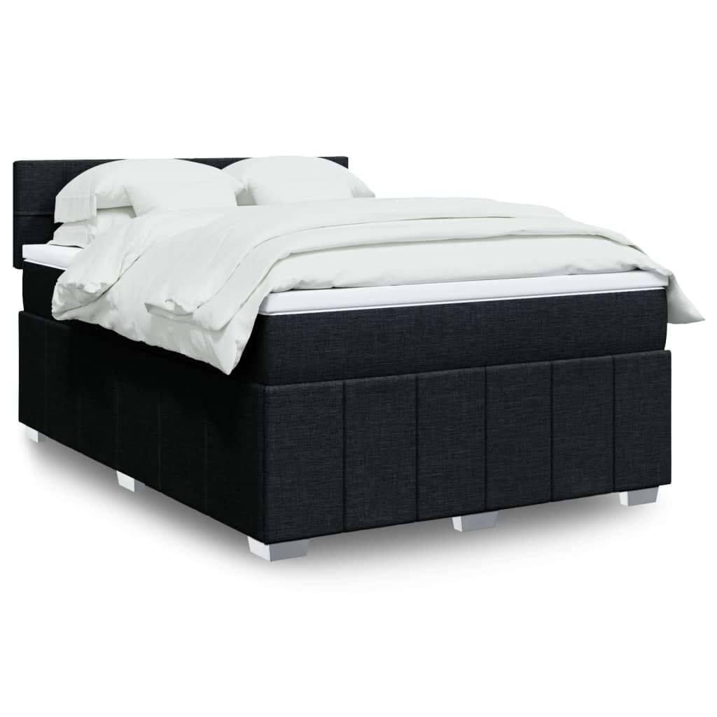 Boxspring Met Matras Stof 140 x 190 cm