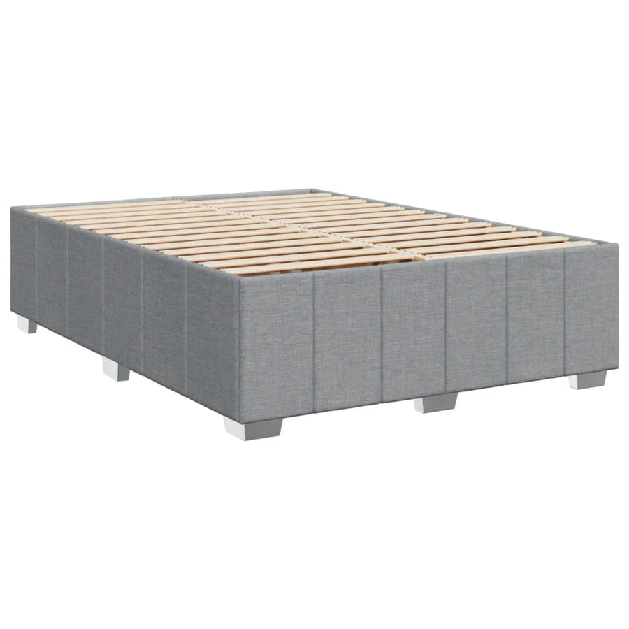 Boxspring Met Matras Stof 140 x 190 cm