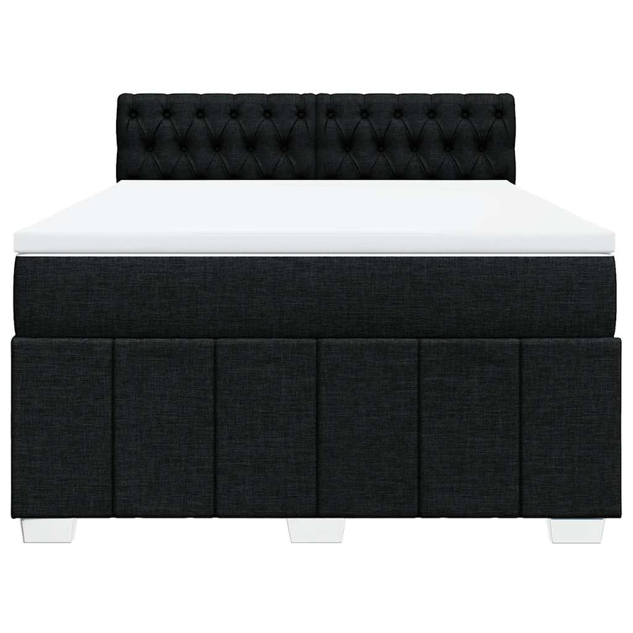 Boxspring Met Matras Stof 140 x 190 cm