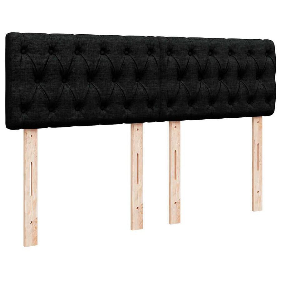 Boxspring Met Matras Stof 140 x 190 cm