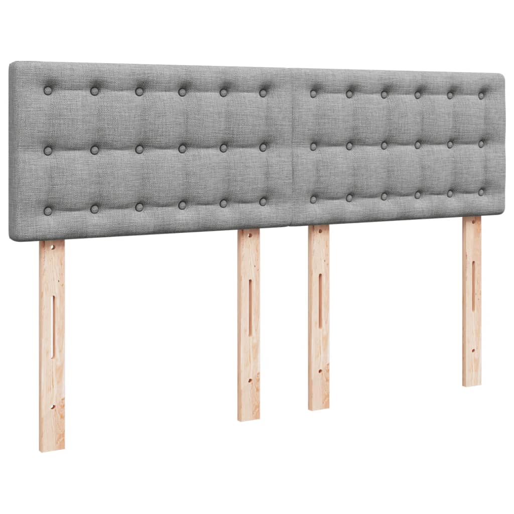Boxspring Met Matras Stof 140 x 190 cm