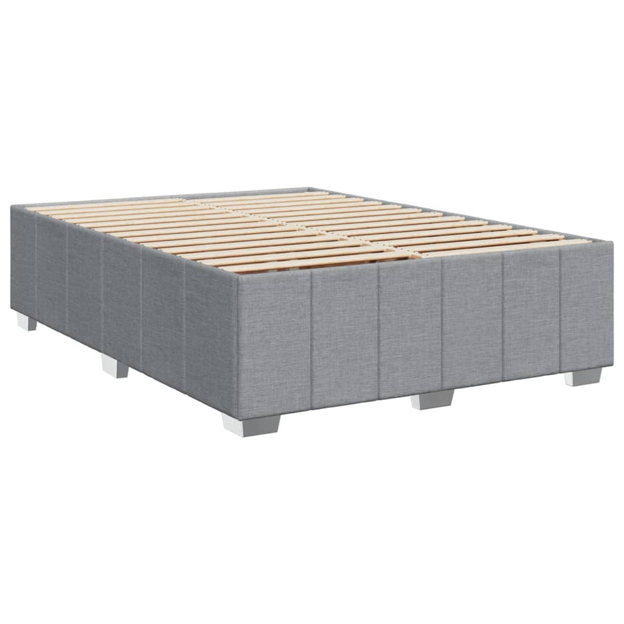 Boxspring Met Matras Stof 140 x 190 cm