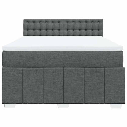 Boxspring Met Matras Stof 140 x 190 cm