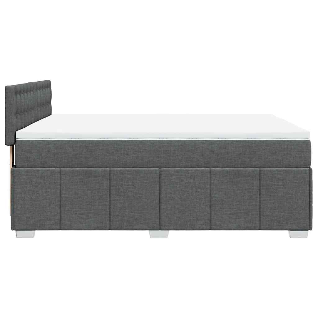 Boxspring Met Matras Stof 140 x 190 cm
