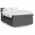 Boxspring Met Matras Stof 140 x 190 cm