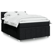 Boxspring met matras 140x200 cm zwart