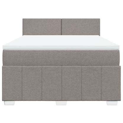 Boxspring Met Matras Stof 160 x 200 cm