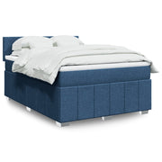 Boxspring met matras 160x200 cm blauw