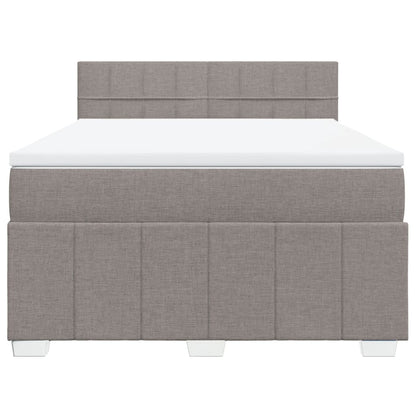 Boxspring Met Matras Stof 160 x 200 cm