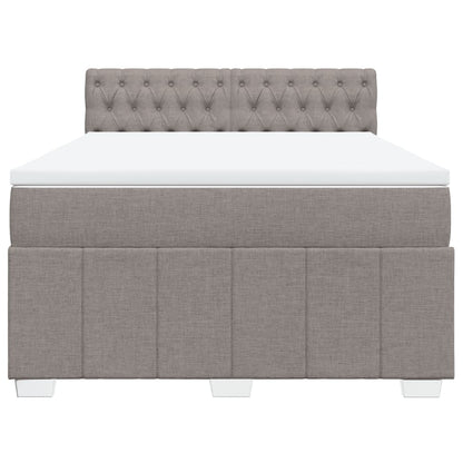 Boxspring Met Matras Stof 160 x 200 cm