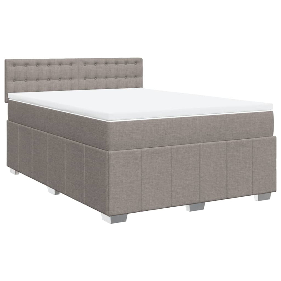 Boxspring Met Matras Stof 160 x 200 cm