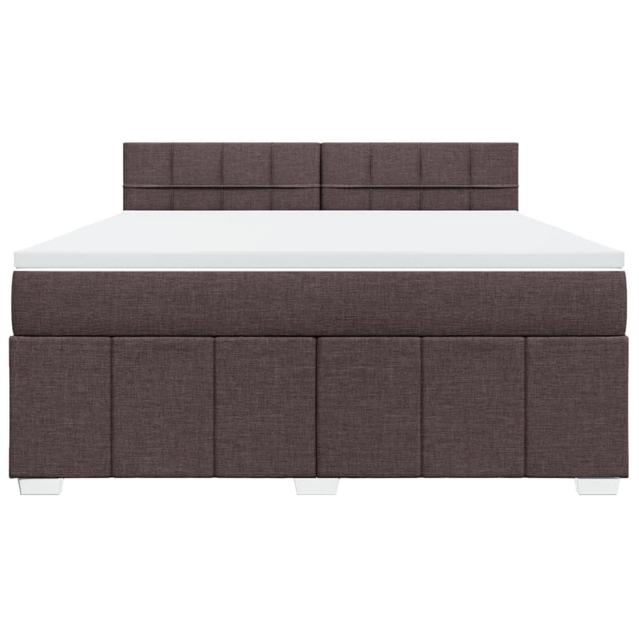 Boxspring Met Matras Stof 180 x 200 cm