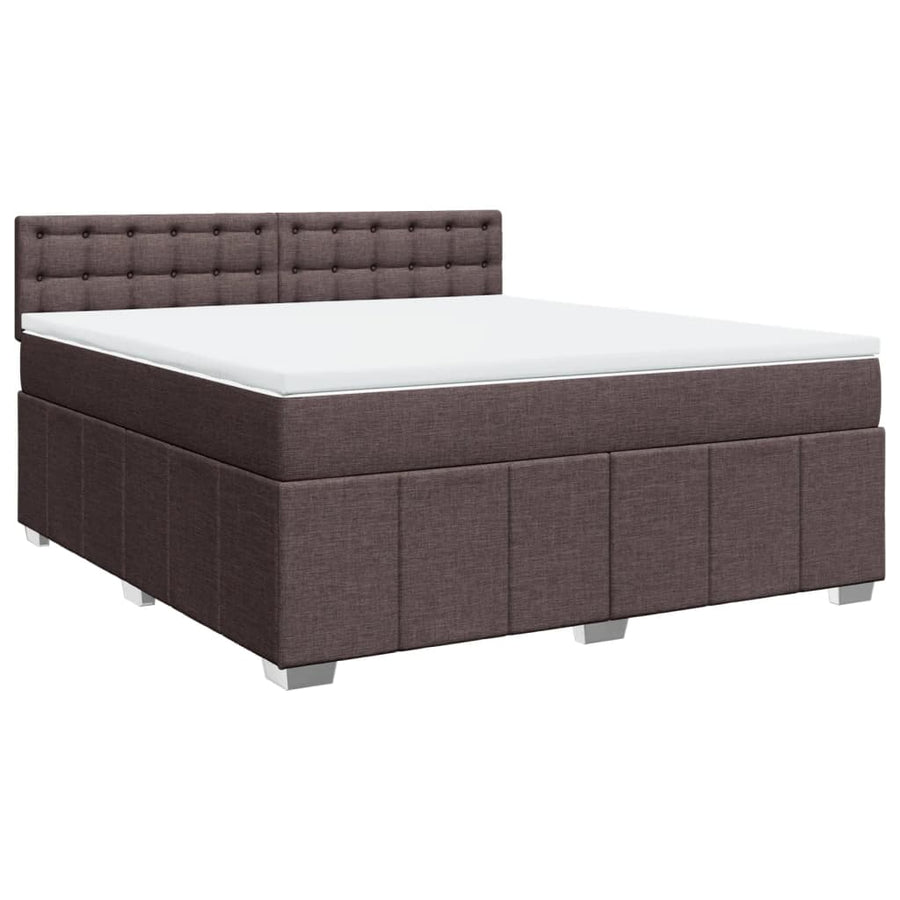 Boxspring Met Matras Stof 180 x 200 cm