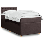 Boxspring met matras 90x200 cm donkerbruin