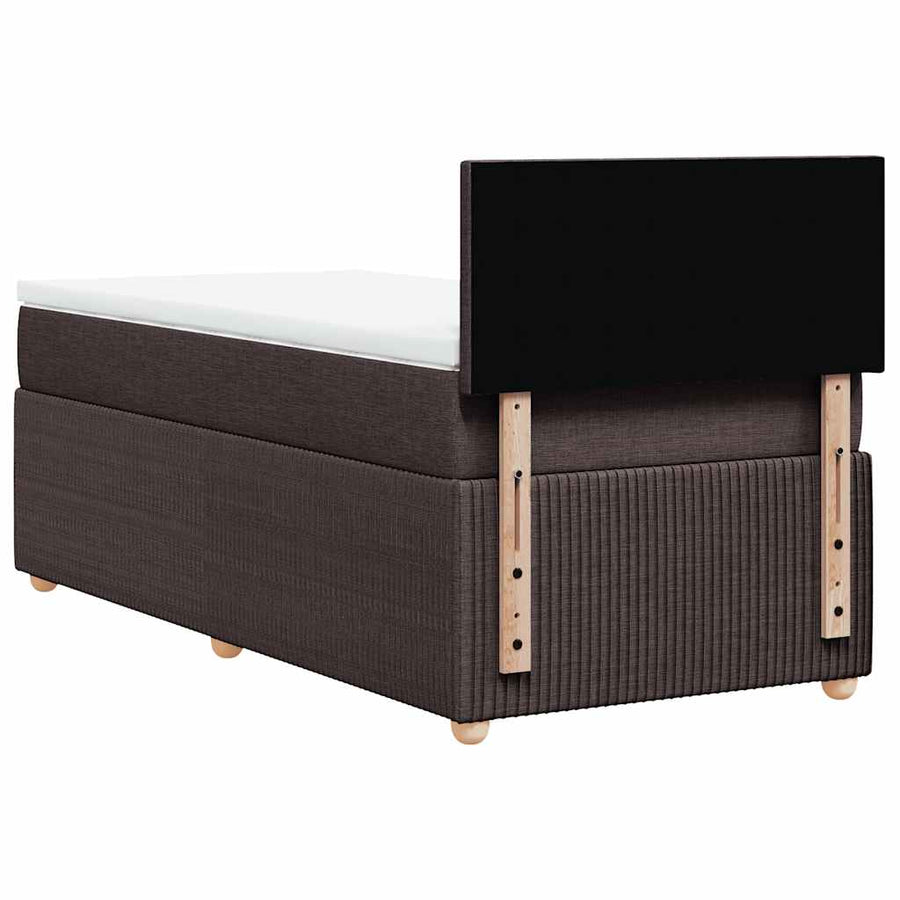Boxspring Met Matras Stof 100 x 200 cm
