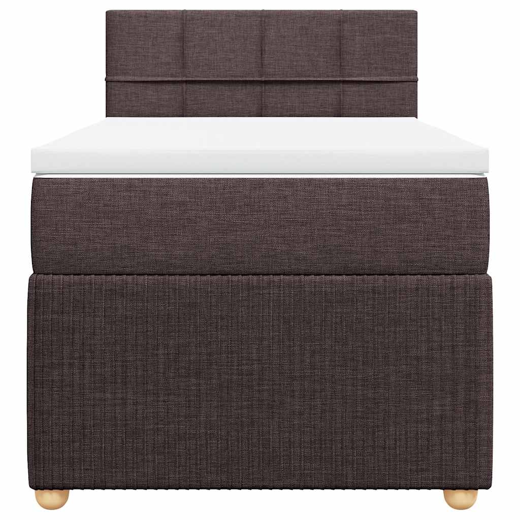 Boxspring Met Matras Stof 100 x 200 cm