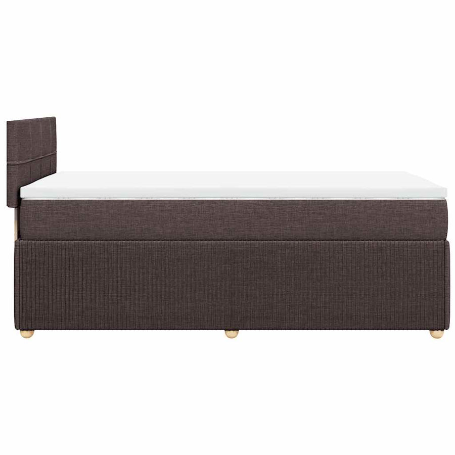 Boxspring Met Matras Stof 100 x 200 cm