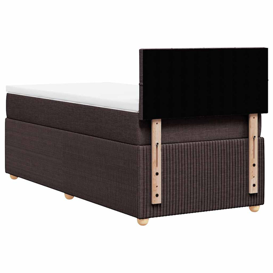 Boxspring Met Matras Stof 100 x 200 cm