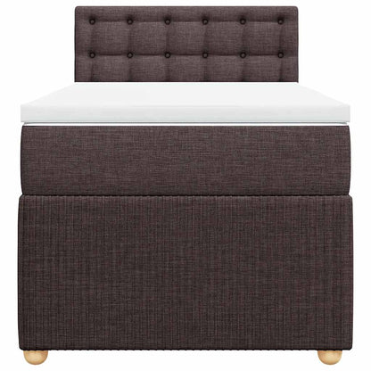 Boxspring Met Matras Stof 100 x 200 cm