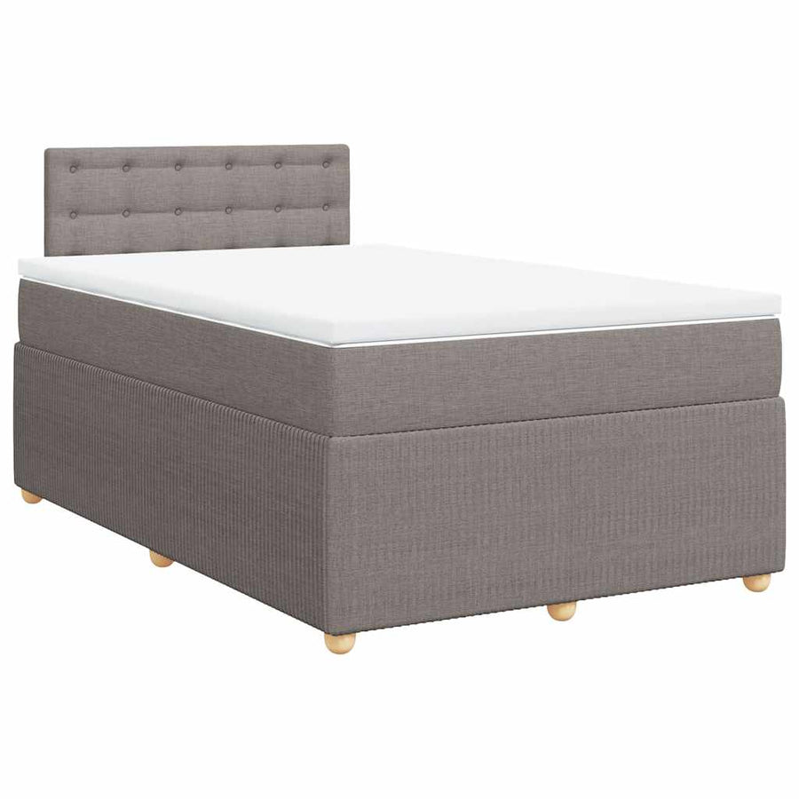 Boxspring Met Matras Stof 120 x 190 cm