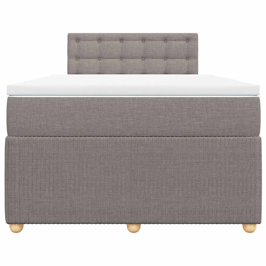 Boxspring Met Matras Stof 120 x 190 cm