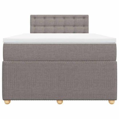 Boxspring Met Matras Stof 120 x 190 cm
