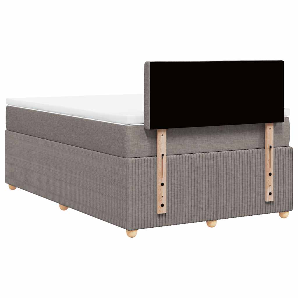 Boxspring Met Matras Stof 120 x 190 cm
