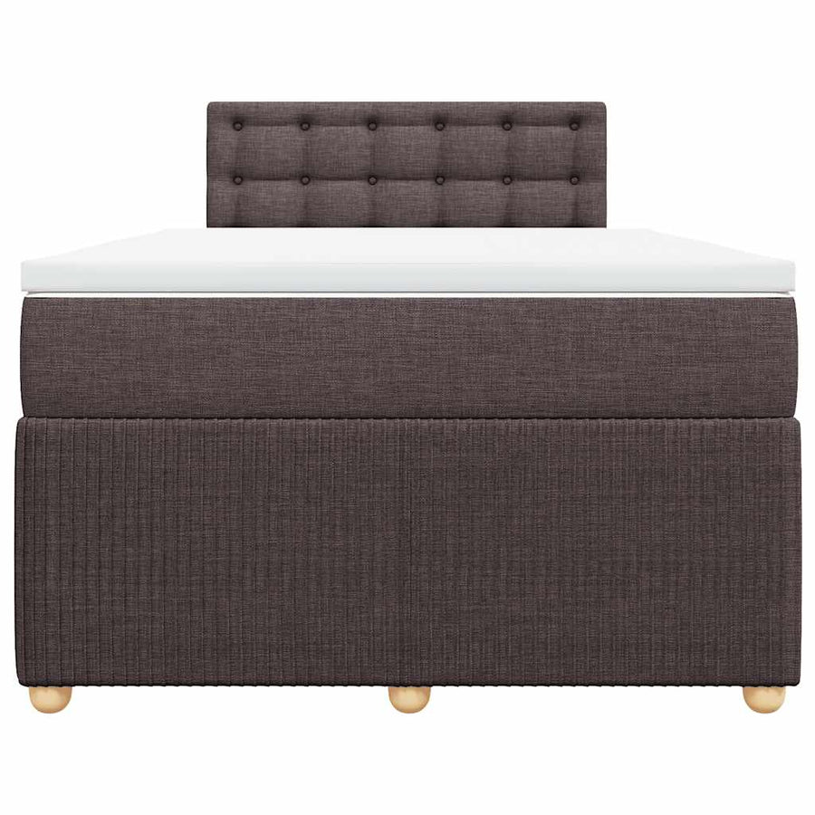 Boxspring Met Matras Stof 120 x 200 cm