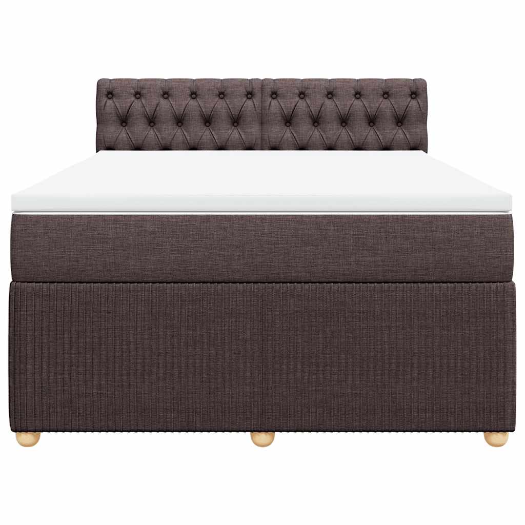 Boxspring Met Matras Stof 140 x 200 cm