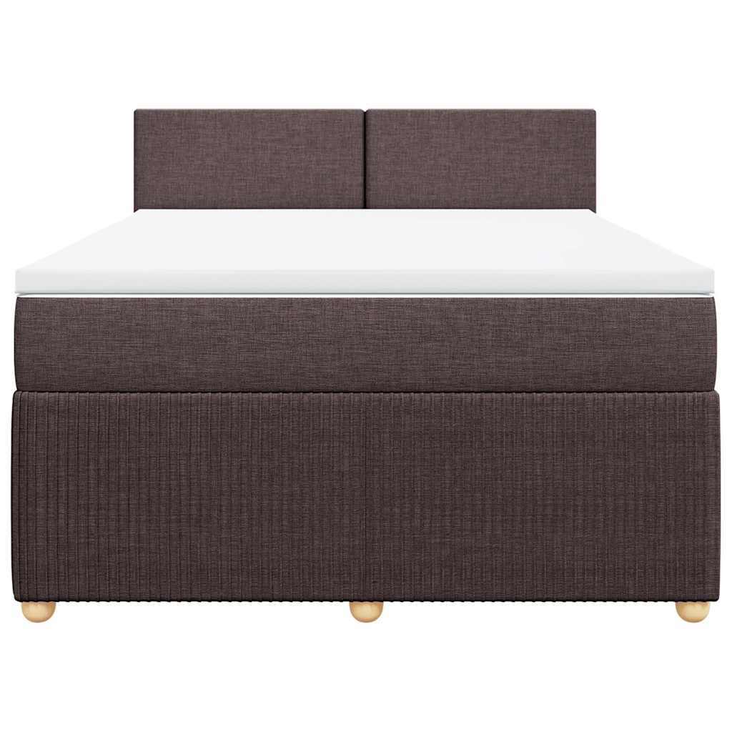 Boxspring Met Matras Stof 160 x 200 cm