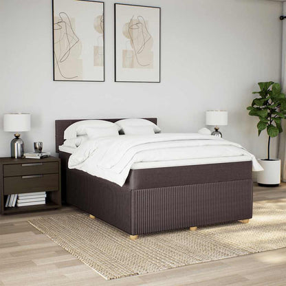 Boxspring Met Matras Stof 160 x 200 cm