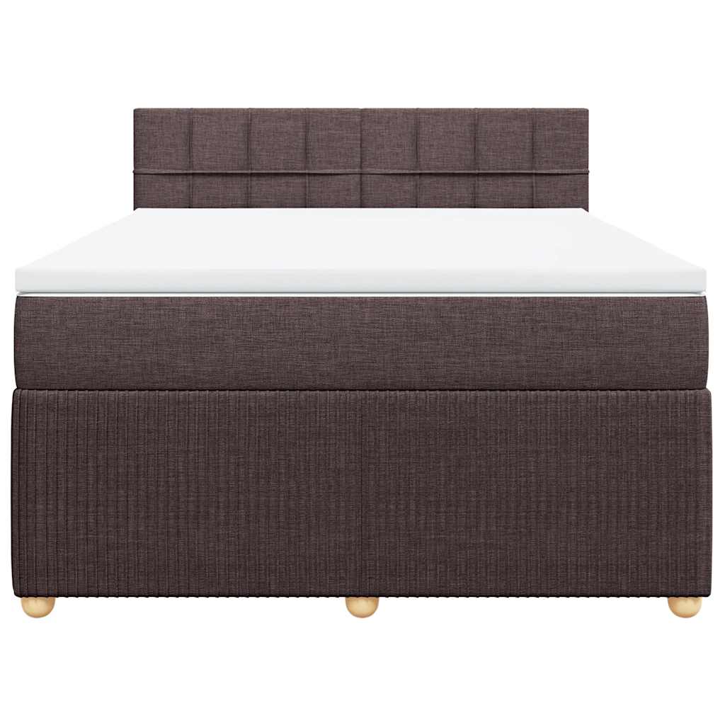 Boxspring Met Matras Stof 160 x 200 cm