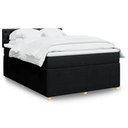 Boxspring met matras 160x200 cm zwart