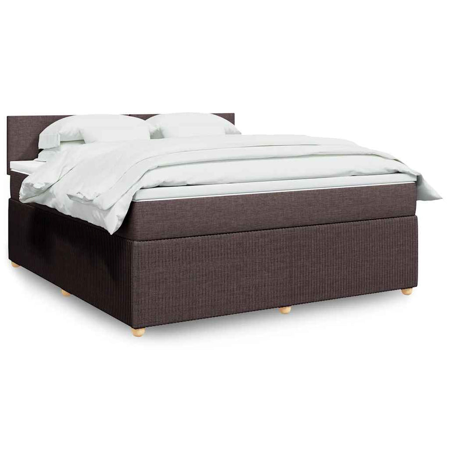 Boxspring Met Matras Stof 180 x 200 cm