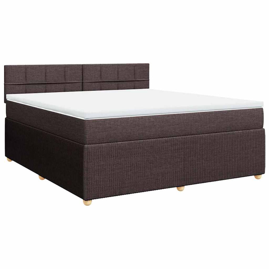 Boxspring Met Matras Stof 180 x 200 cm