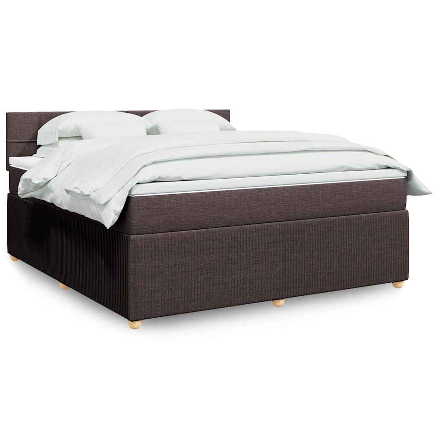Boxspring Met Matras Stof 180 x 200 cm