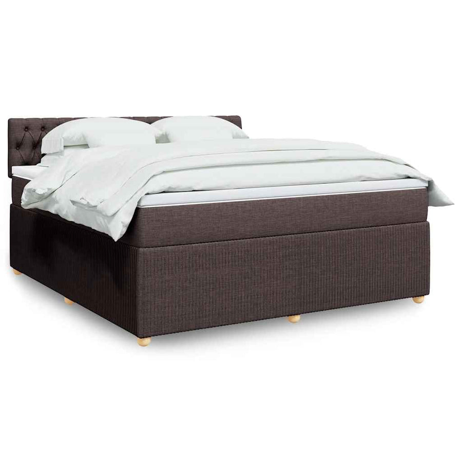Boxspring Met Matras Stof 180 x 200 cm