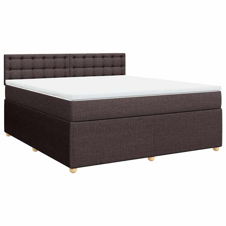 Boxspring Met Matras Stof 180 x 200 cm