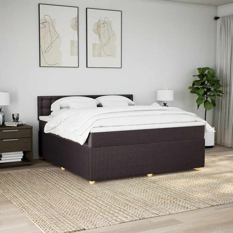 Boxspring Met Matras Stof 180 x 200 cm