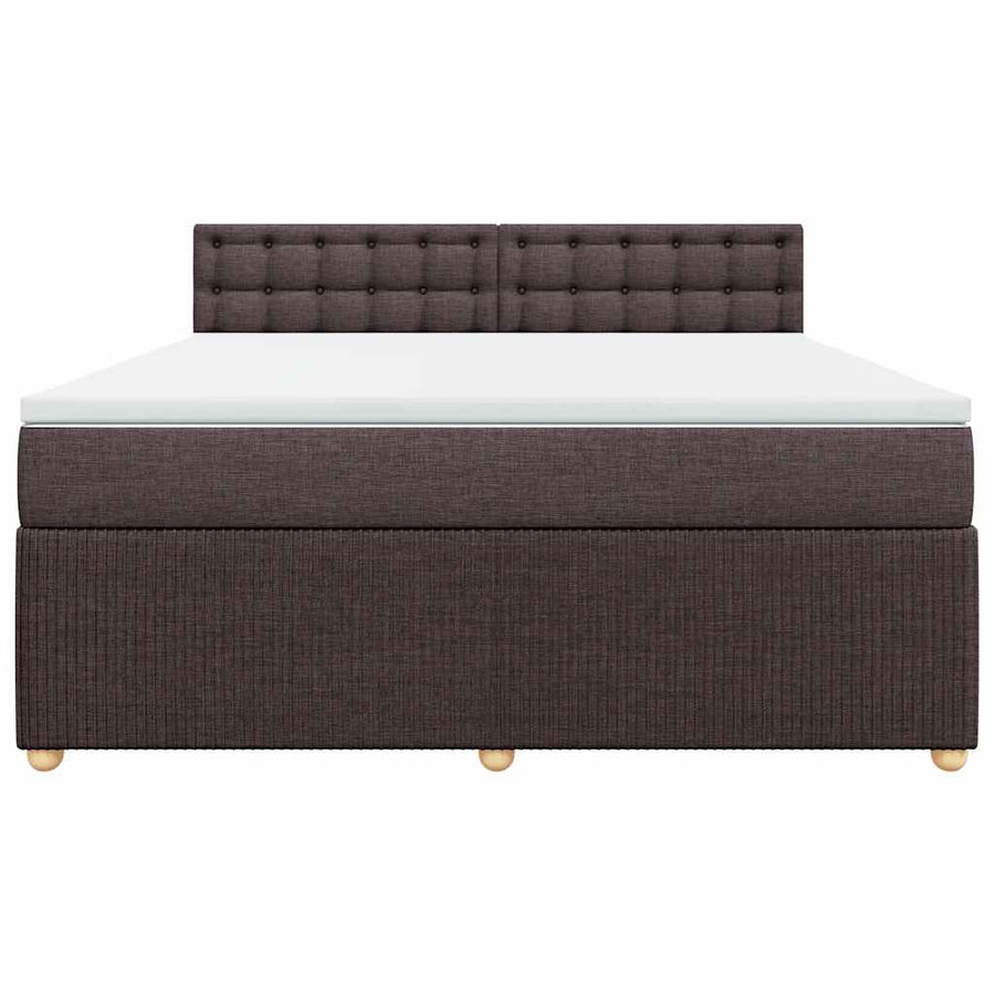 Boxspring Met Matras Stof 180 x 200 cm